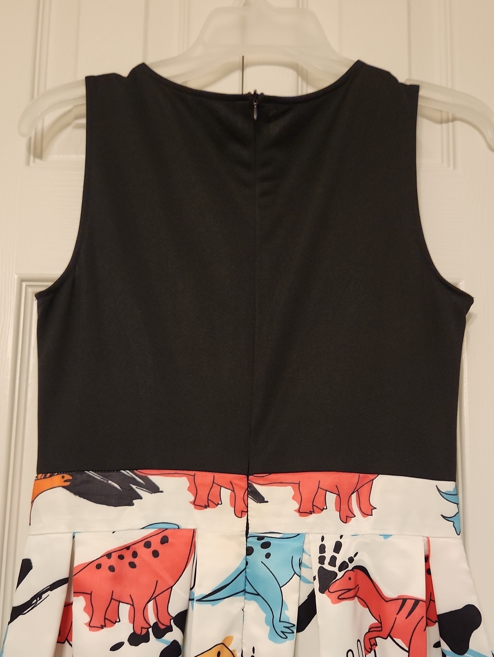 Black Bodice Womens Novelty Dress Dinosaur Print Skirt - Dress Lily- Dressfo - Picture 5 of 10